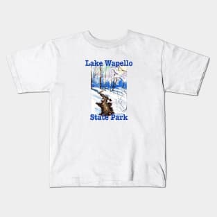 Lake Wapello State Park, Iowa Kids T-Shirt